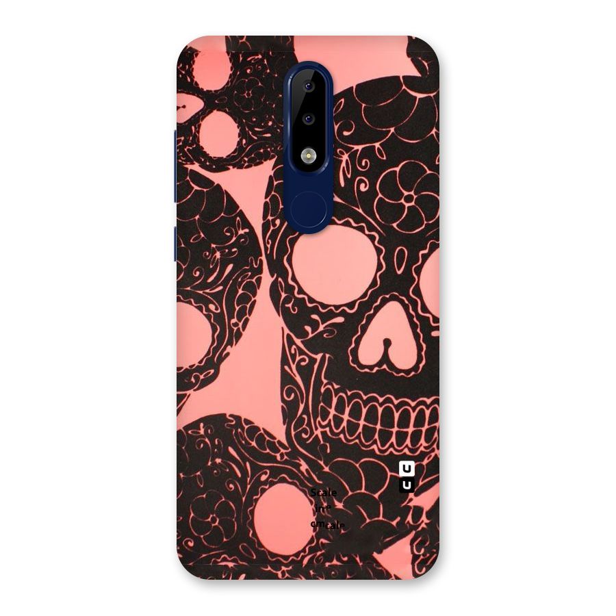Pink Head Back Case for Nokia 5.1 Plus