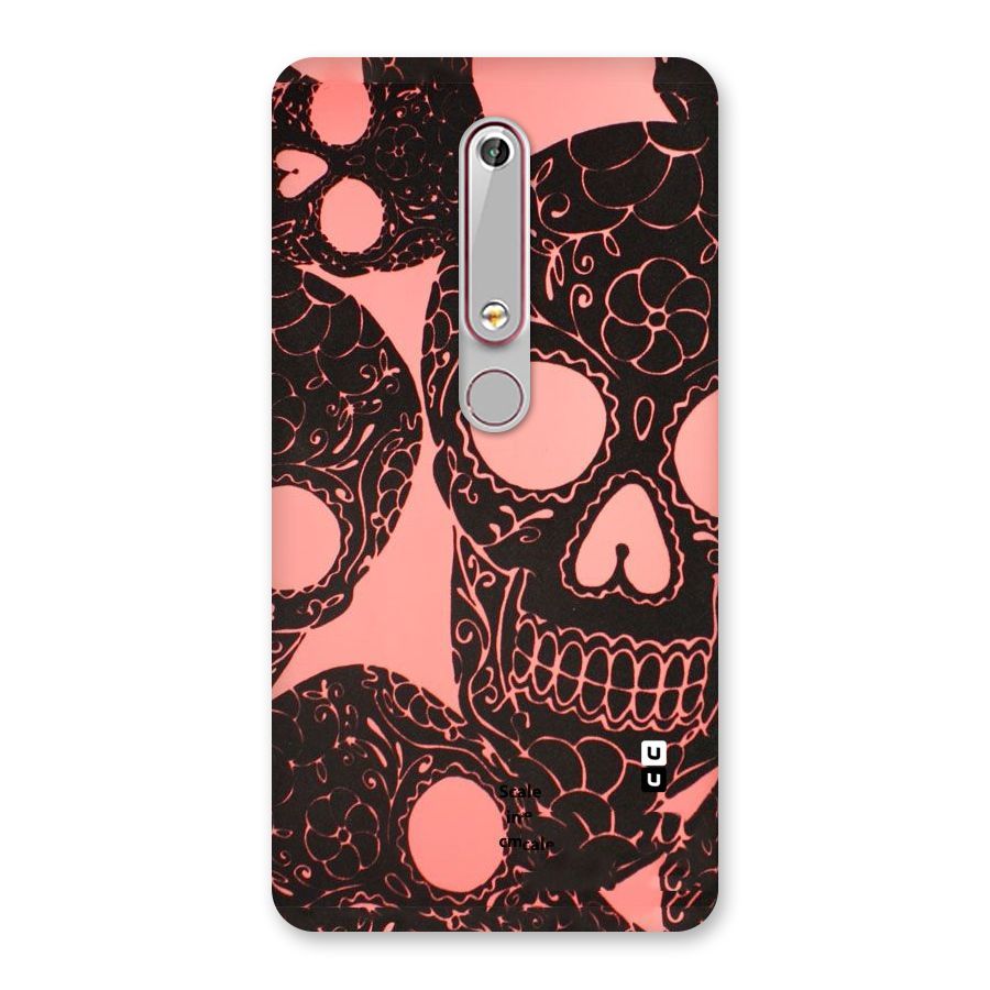 Pink Head Back Case for Nokia 6.1