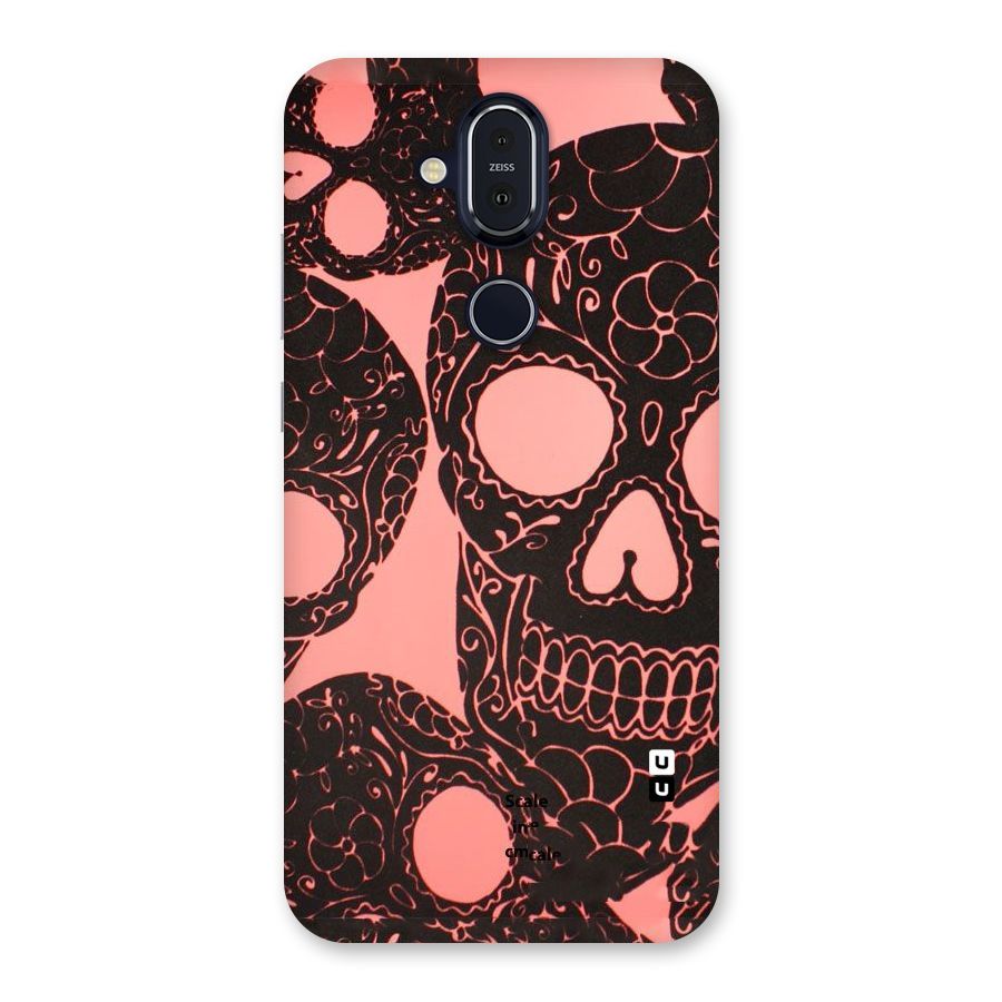 Pink Head Back Case for Nokia 8.1