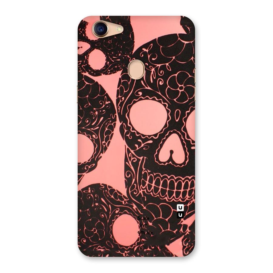 Pink Head Back Case for Oppo F5 Youth