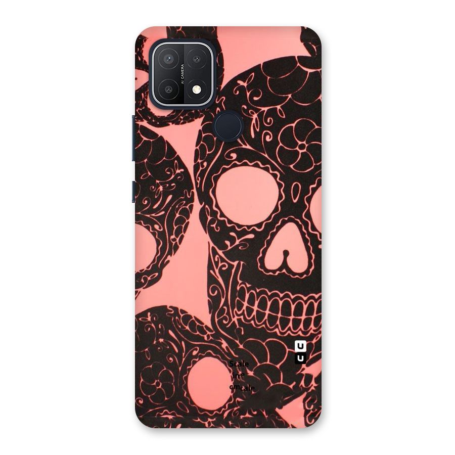 Pink Head Back Case for Oppo A15