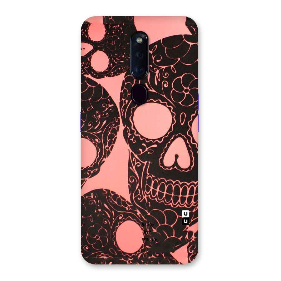 Pink Head Back Case for Oppo F11 Pro