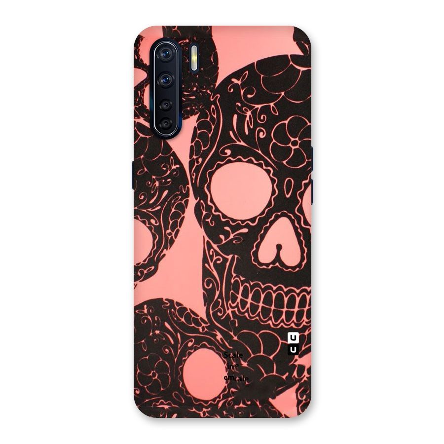 Pink Head Back Case for Oppo F15
