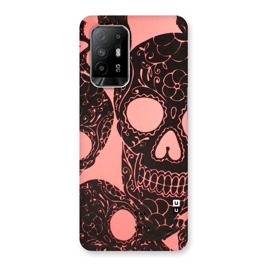 Pink Head Back Case for Oppo F19 Pro Plus 5G