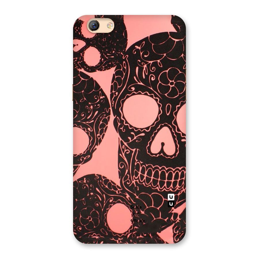 Pink Head Back Case for Oppo F3 Plus