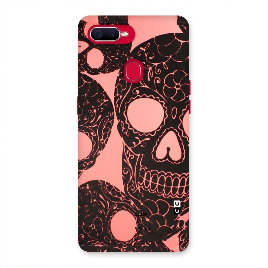Pink Head Back Case for Oppo F9 Pro