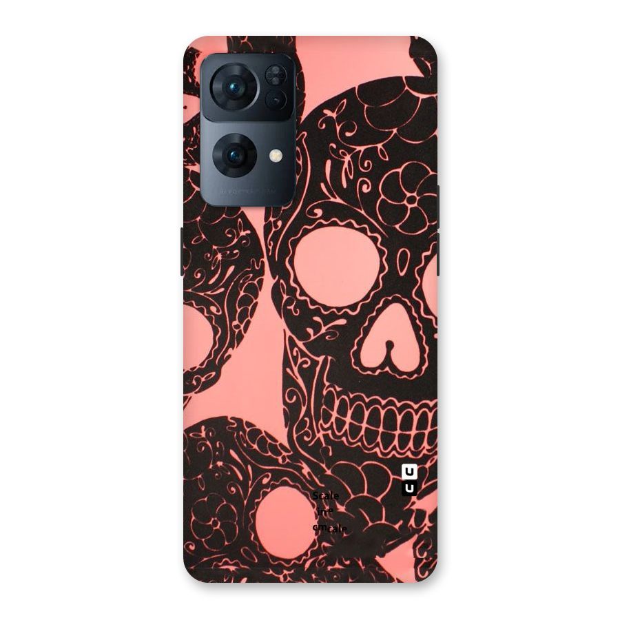 Pink Head Back Case for Oppo Reno7 Pro 5G