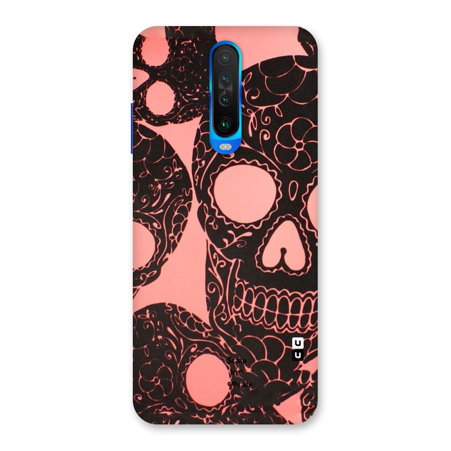 Pink Head Back Case for Poco X2