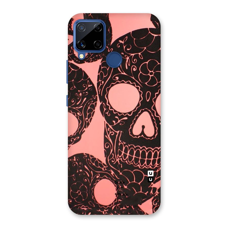 Pink Head Back Case for Realme C15