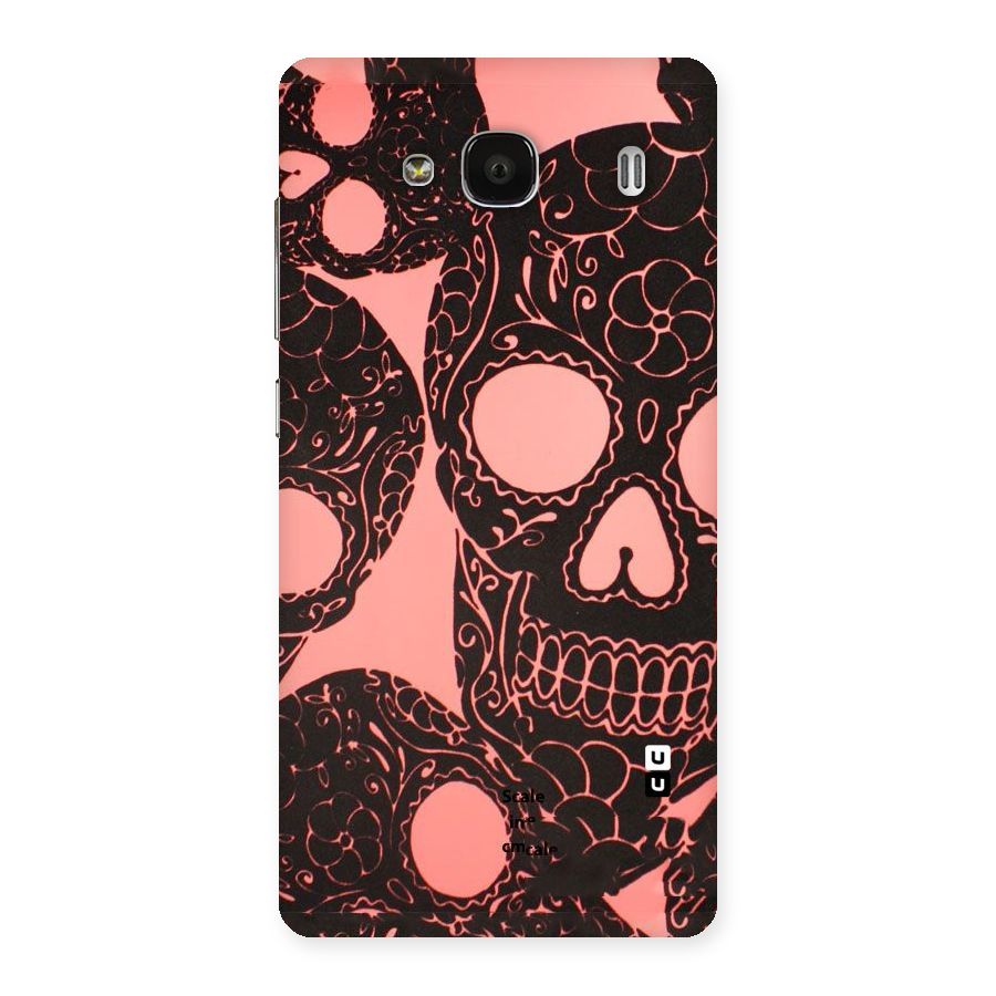 Pink Head Back Case for Redmi 2