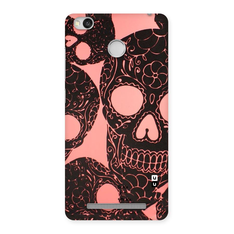 Pink Head Back Case for Redmi 3S Prime