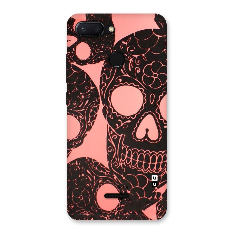 Pink Head Back Case for Redmi 6
