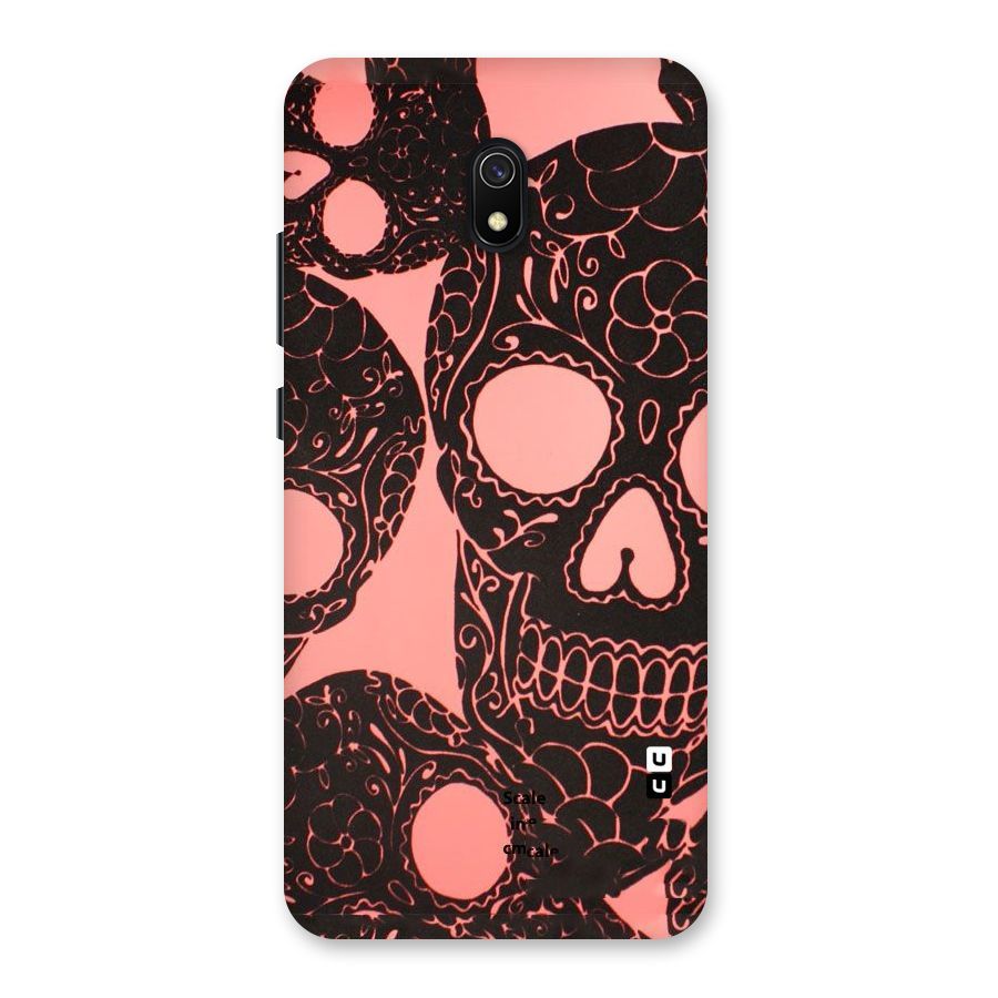 Pink Head Back Case for Redmi 8A