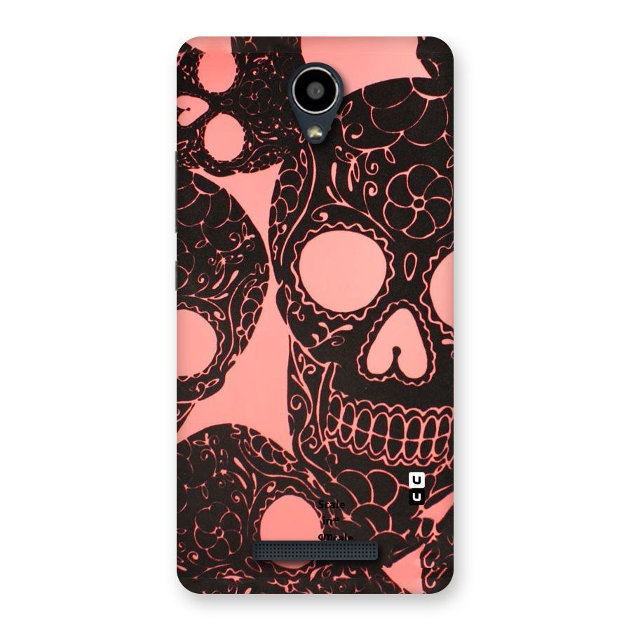 Pink Head Back Case for Redmi Note 2