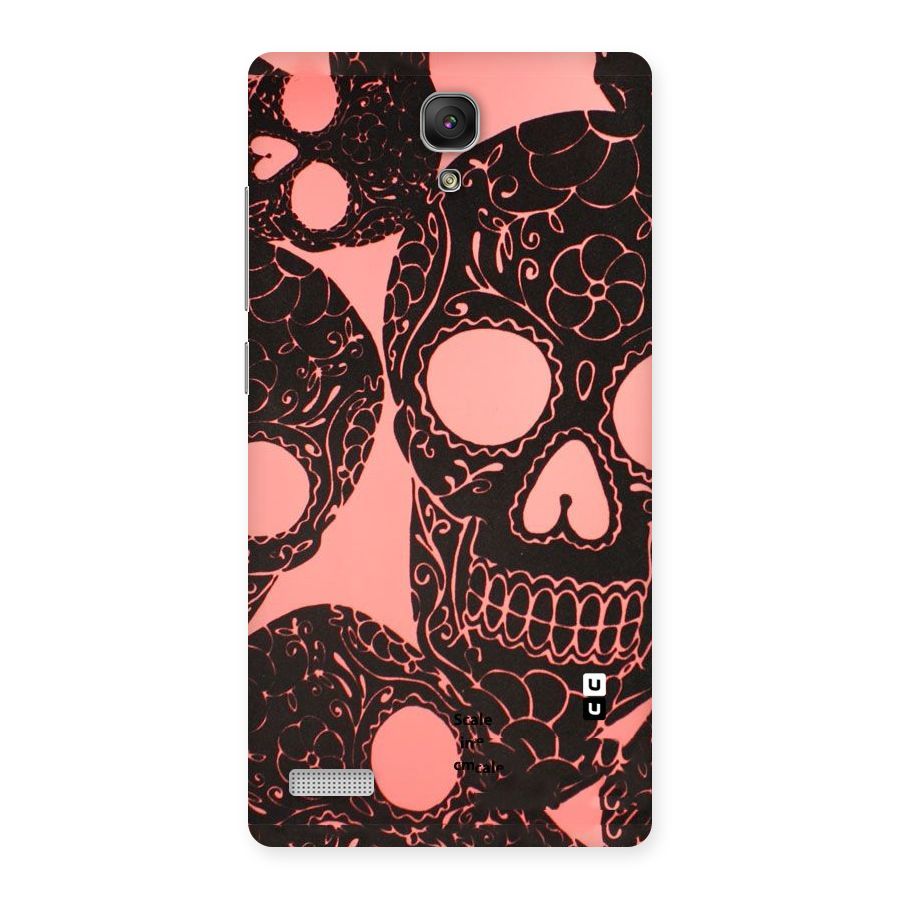 Pink Head Back Case for Redmi Note Prime