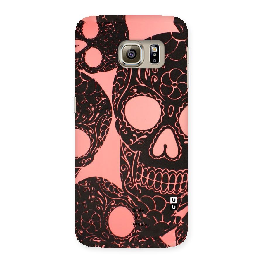 Pink Head Back Case for Samsung Galaxy S6 Edge