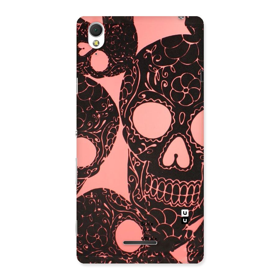 Pink Head Back Case for Sony Xperia T3