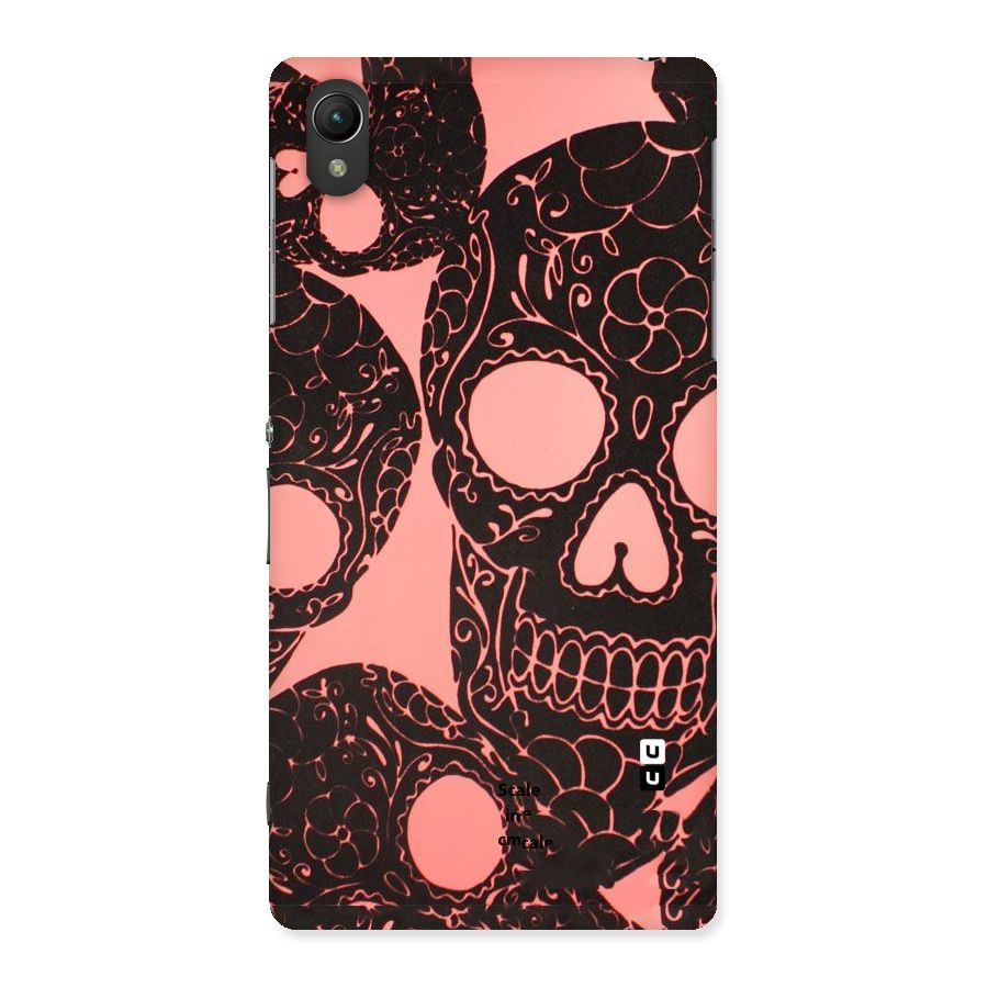 Pink Head Back Case for Sony Xperia Z2