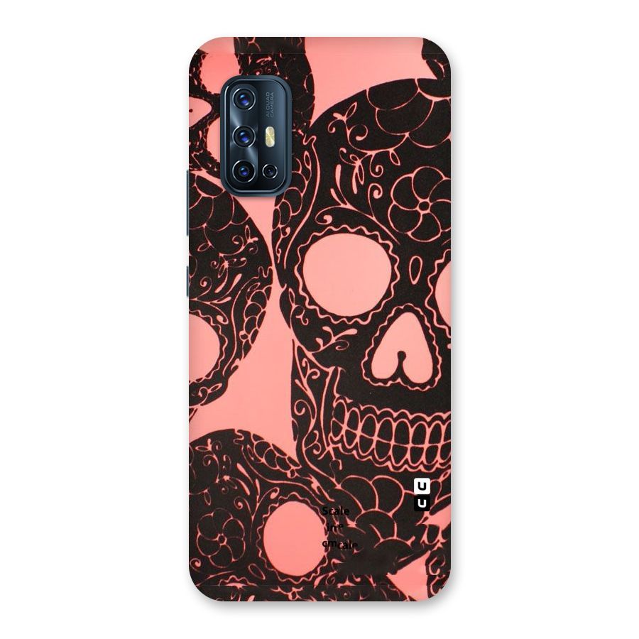 Pink Head Back Case for Vivo V17