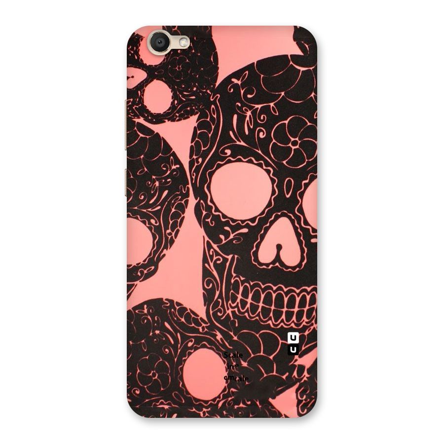 Pink Head Back Case for Vivo V5