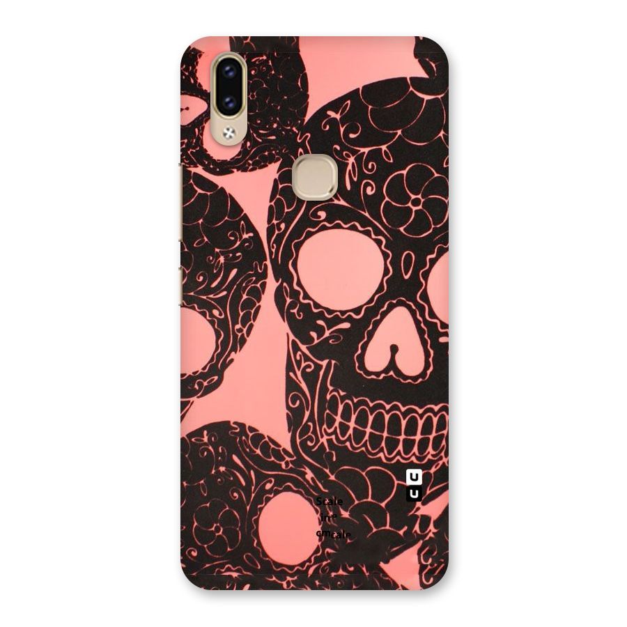 Pink Head Back Case for Vivo V9 Youth