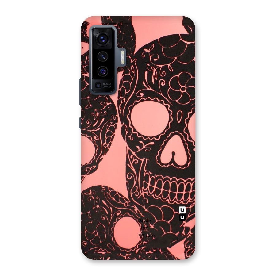 Pink Head Back Case for Vivo X50