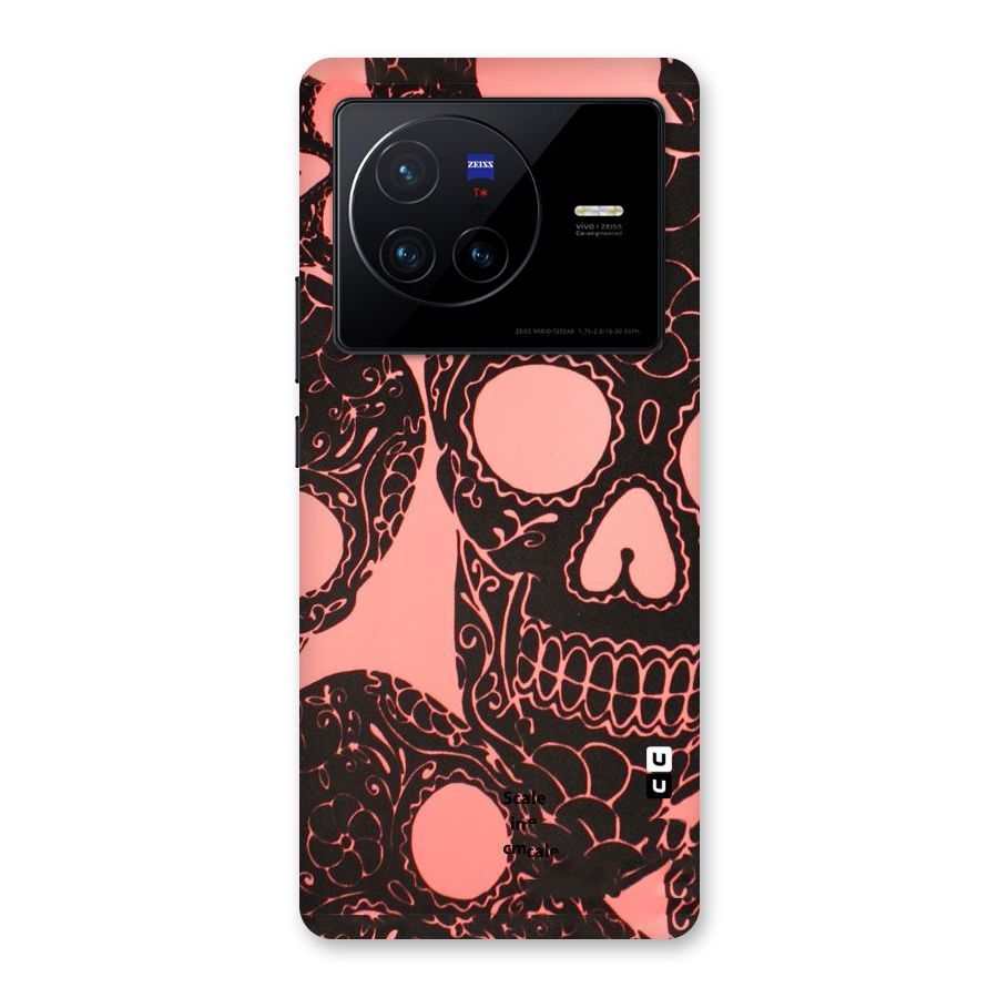 Pink Head Back Case for Vivo X80