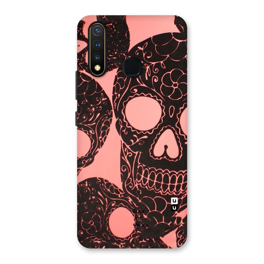 Pink Head Back Case for Vivo Y19