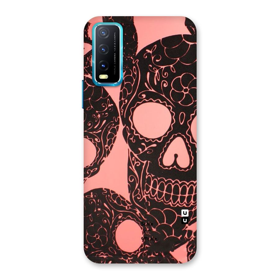 Pink Head Back Case for Vivo Y20G
