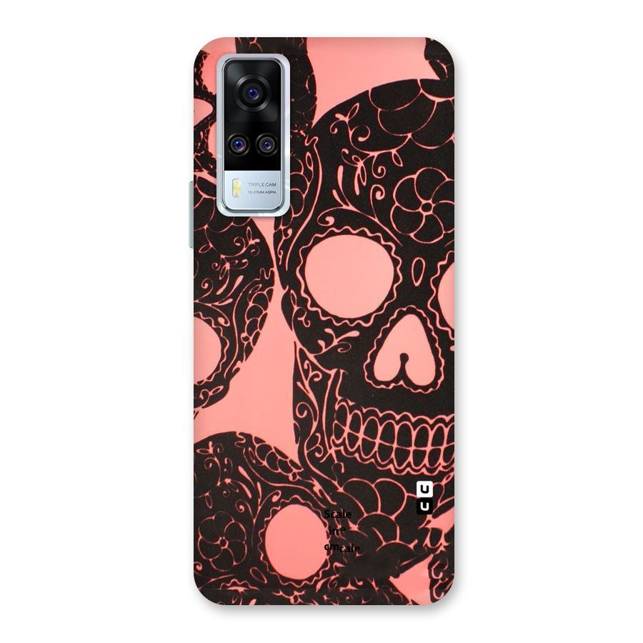 Pink Head Back Case for Vivo Y31