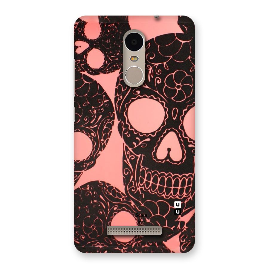 Pink Head Back Case for Xiaomi Redmi Note 3