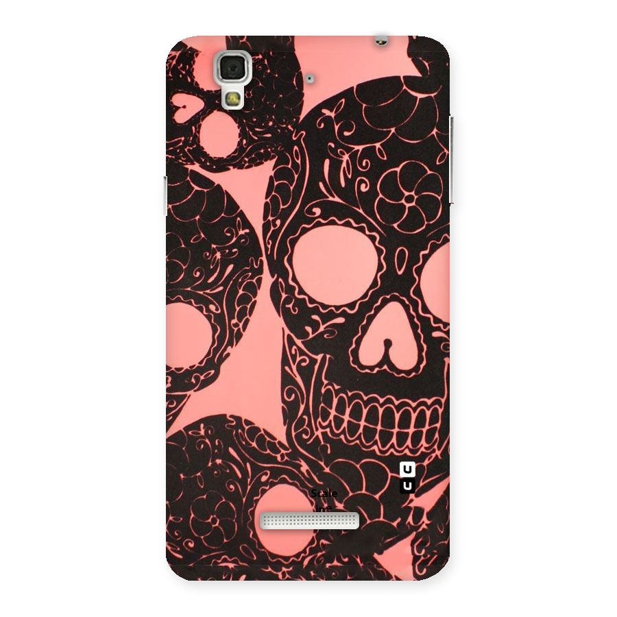 Pink Head Back Case for YU Yureka Plus