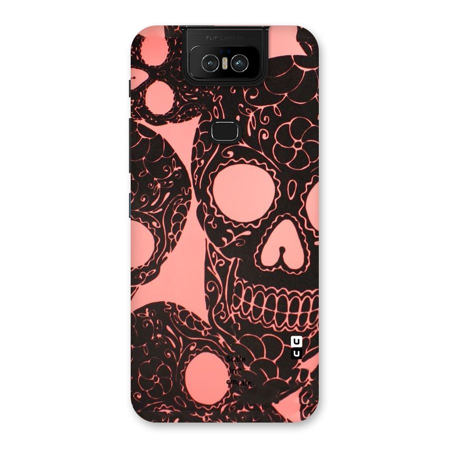 Pink Head Back Case for Zenfone 6z