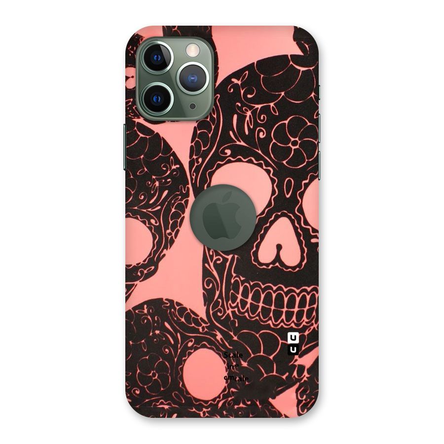 Pink Head Back Case for iPhone 11 Pro Logo  Cut