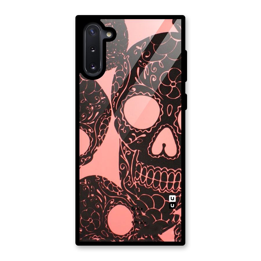 Pink Head Glass Back Case for Galaxy Note 10