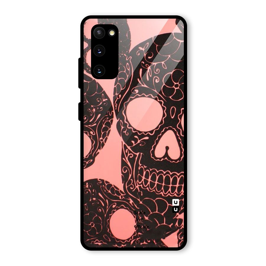 Pink Head Glass Back Case for Galaxy S20 FE 5G