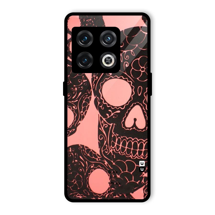 Pink Head Glass Back Case for OnePlus 10 Pro 5G