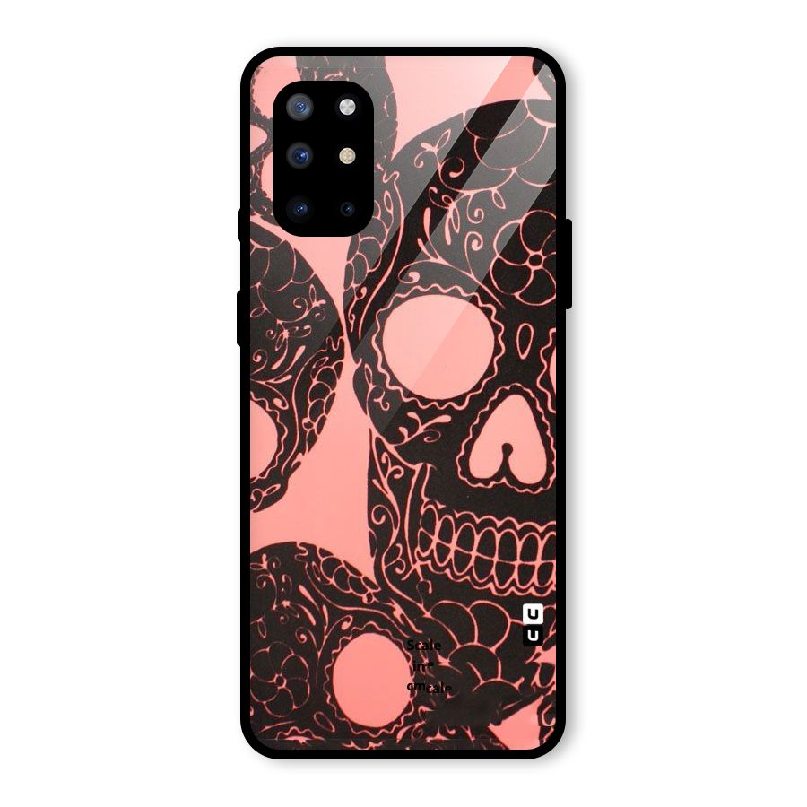 Pink Head Glass Back Case for OnePlus 8T