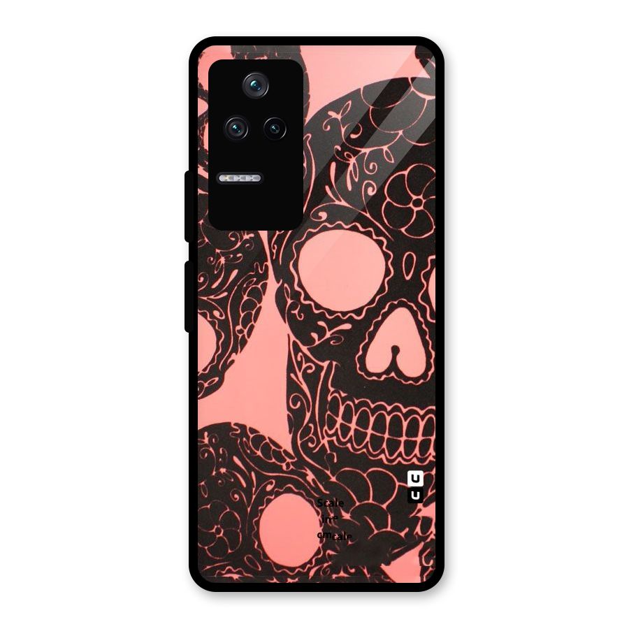 Pink Head Glass Back Case for Poco F4 5G
