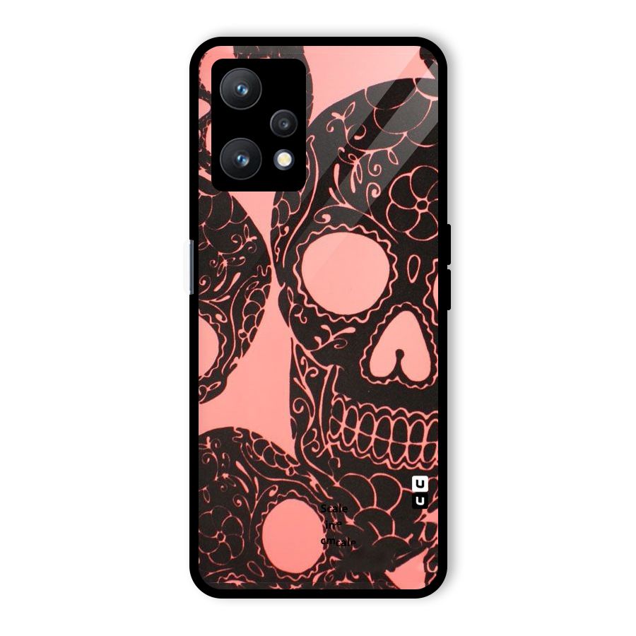 Pink Head Glass Back Case for Realme 9 Pro 5G