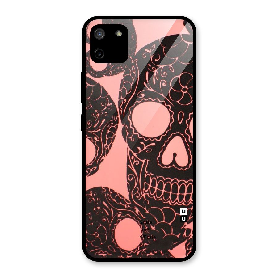Pink Head Glass Back Case for Realme C11