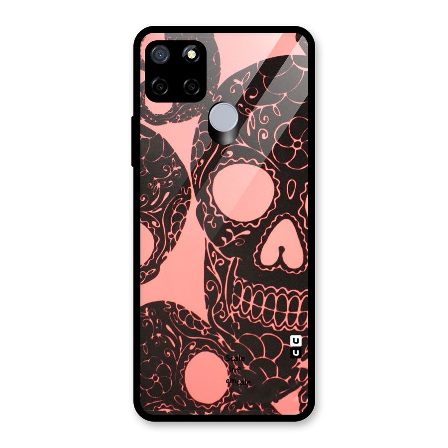 Pink Head Glass Back Case for Realme C12