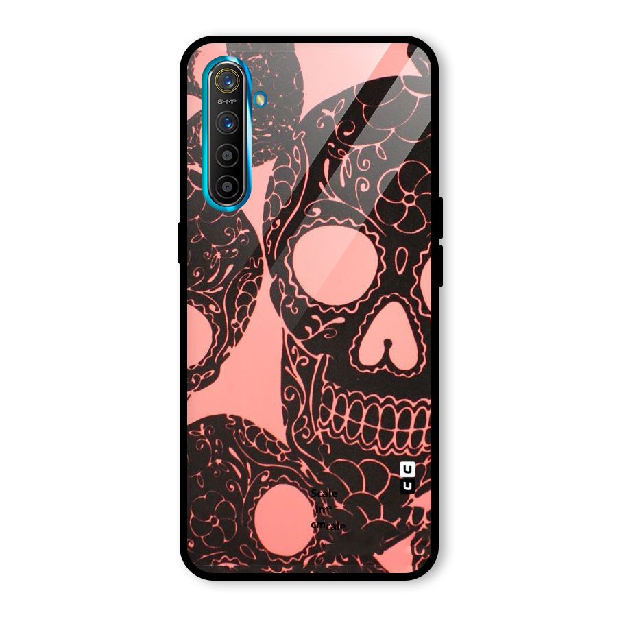 Pink Head Glass Back Case for Realme X2