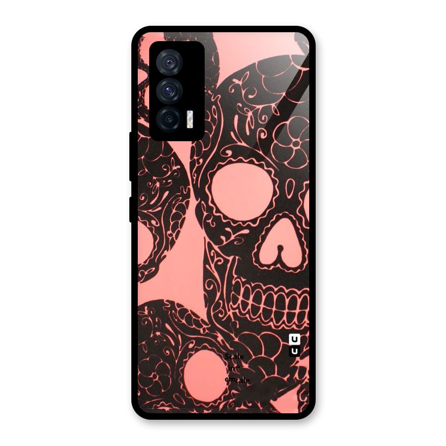Pink Head Glass Back Case for Vivo iQOO 7 5G