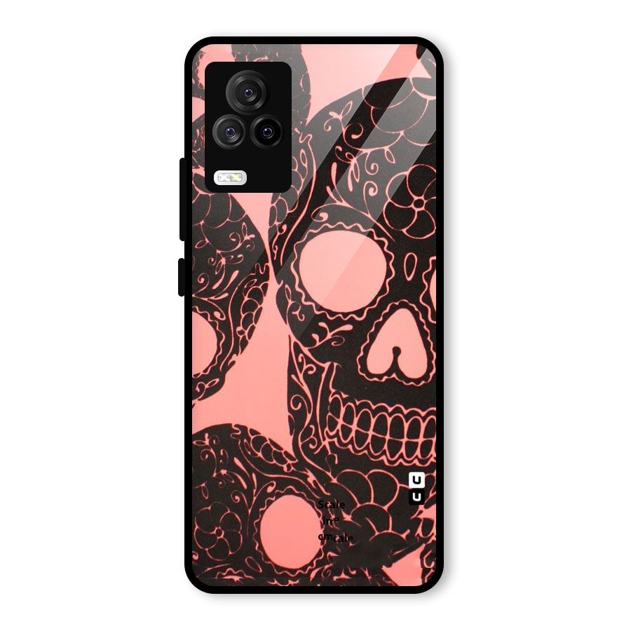Pink Head Glass Back Case for Vivo iQOO 7 Legend 5G