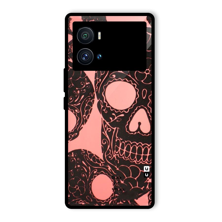 Pink Head Glass Back Case for Vivo iQOO 9 Pro