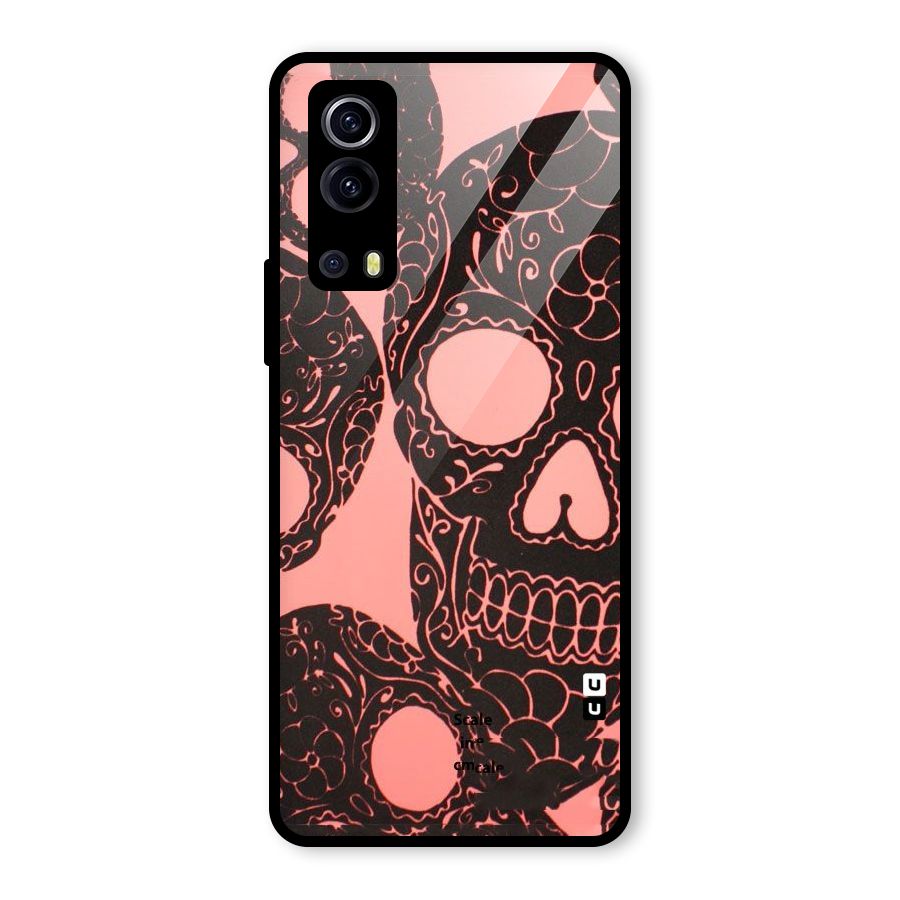 Pink Head Glass Back Case for Vivo iQOO Z3