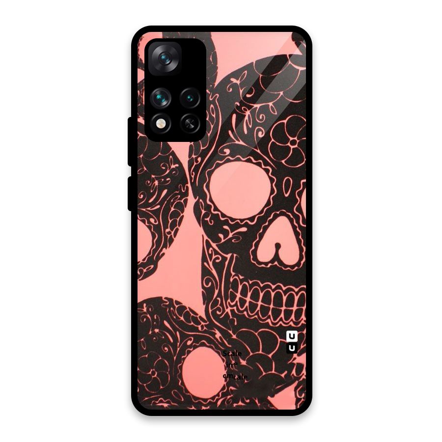Pink Head Glass Back Case for Xiaomi 11i HyperCharge 5G