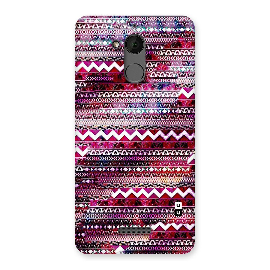Pink Indie Pattern Back Case for Coolpad Note 5