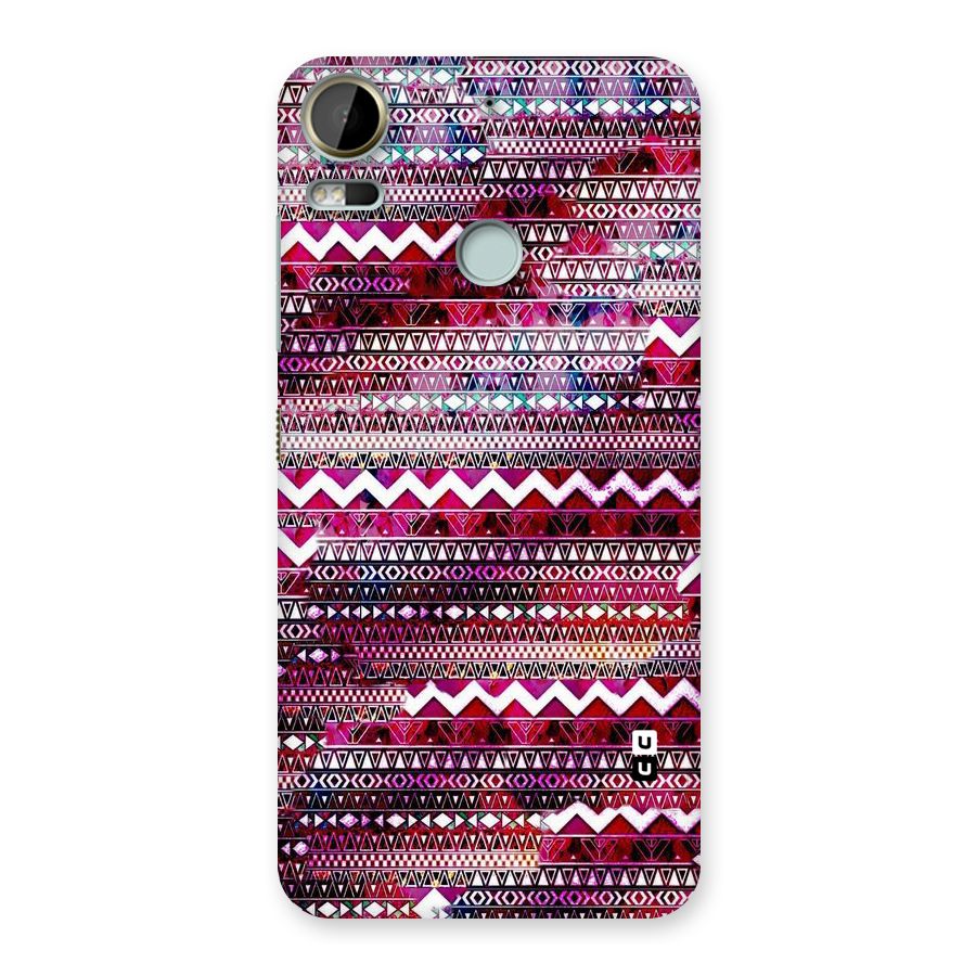 Pink Indie Pattern Back Case for Desire 10 Pro